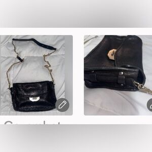 Rag & Bone butter soft leather w/ chain crossbody